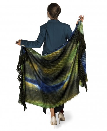 Палантин Унисекс W.FR240-NOTE/VERTE